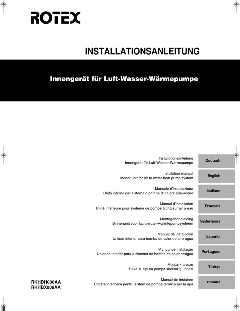 Rotex RKHBH008AA installation manual