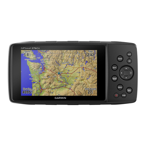 Garmin 276Cx User manual