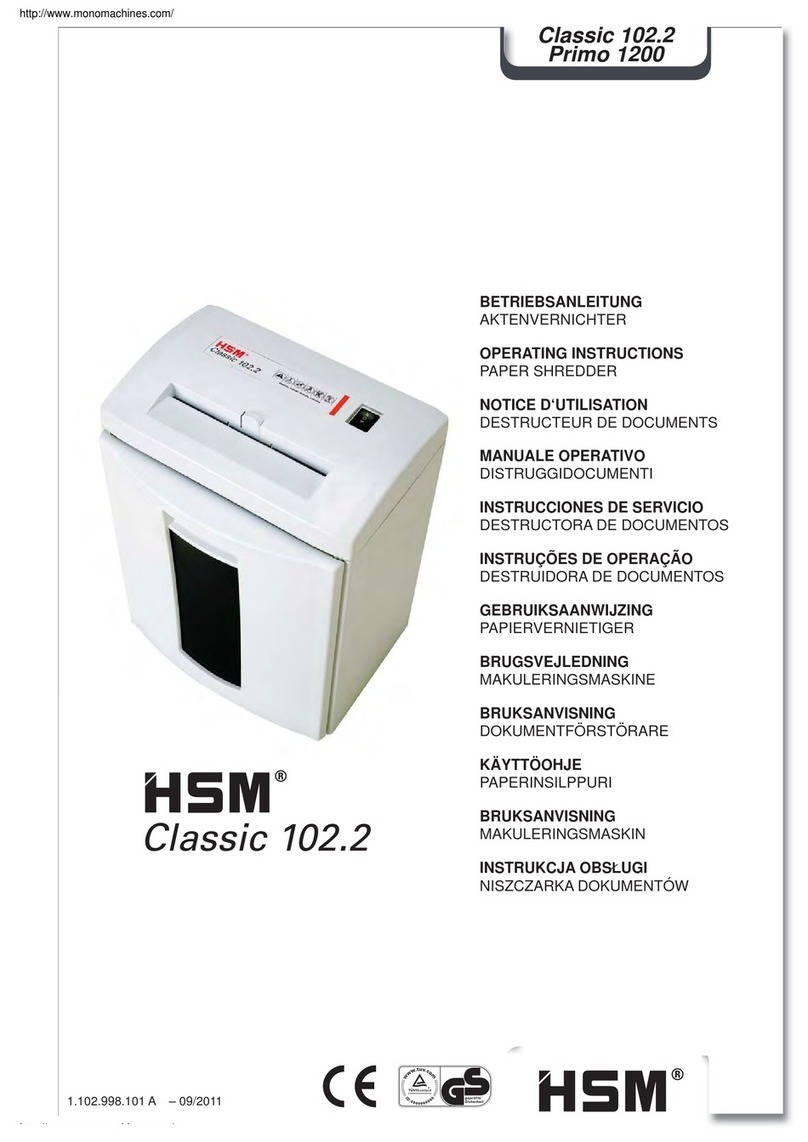 Mono Machines classic 102.2 operating instructions Mono Machines classic 102.2 operating instructions