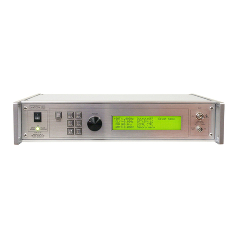 Avtech AVR-E3-B User manual