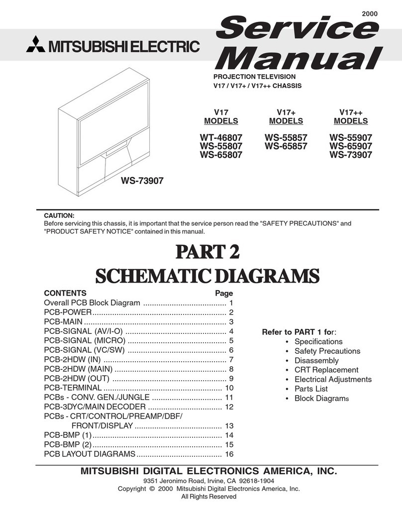 Mitsubishi WT-46807 Servise manual