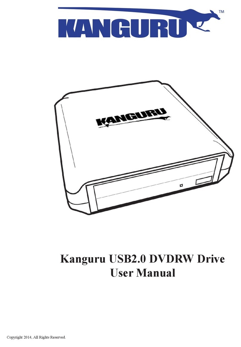 Kanguru U2-DVDRW-24X User manual