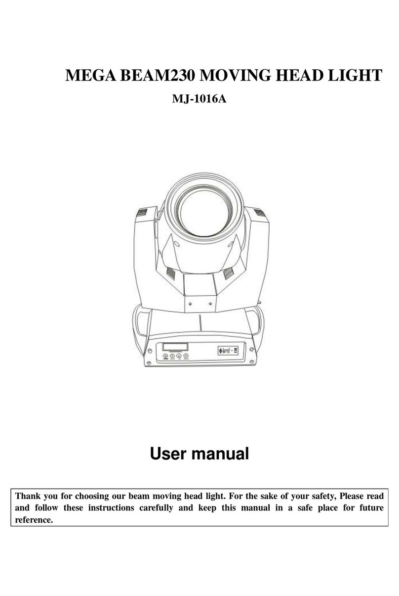 Mega BEAM230 MJ-1016A user manual