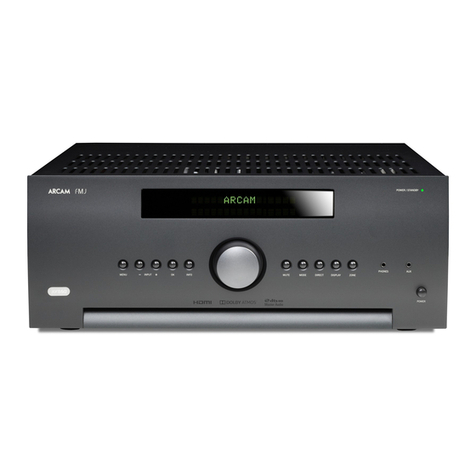 Arcam AV860 User manual