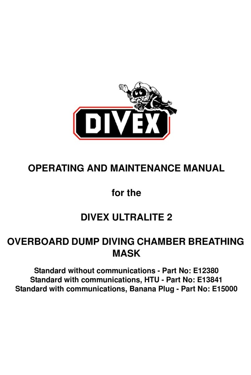 DIVEX DIVEX ULTRALITE 2 E12380 Operating and maintenance manual
