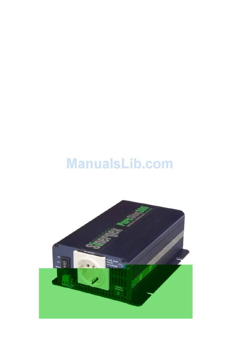 Go Power PureSine 150 User manual