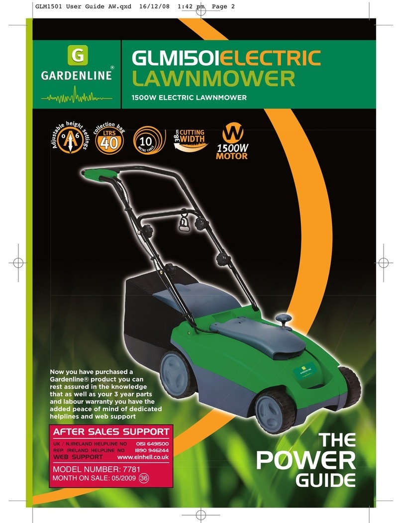 Gardenline GLM1501 Instruction Manual