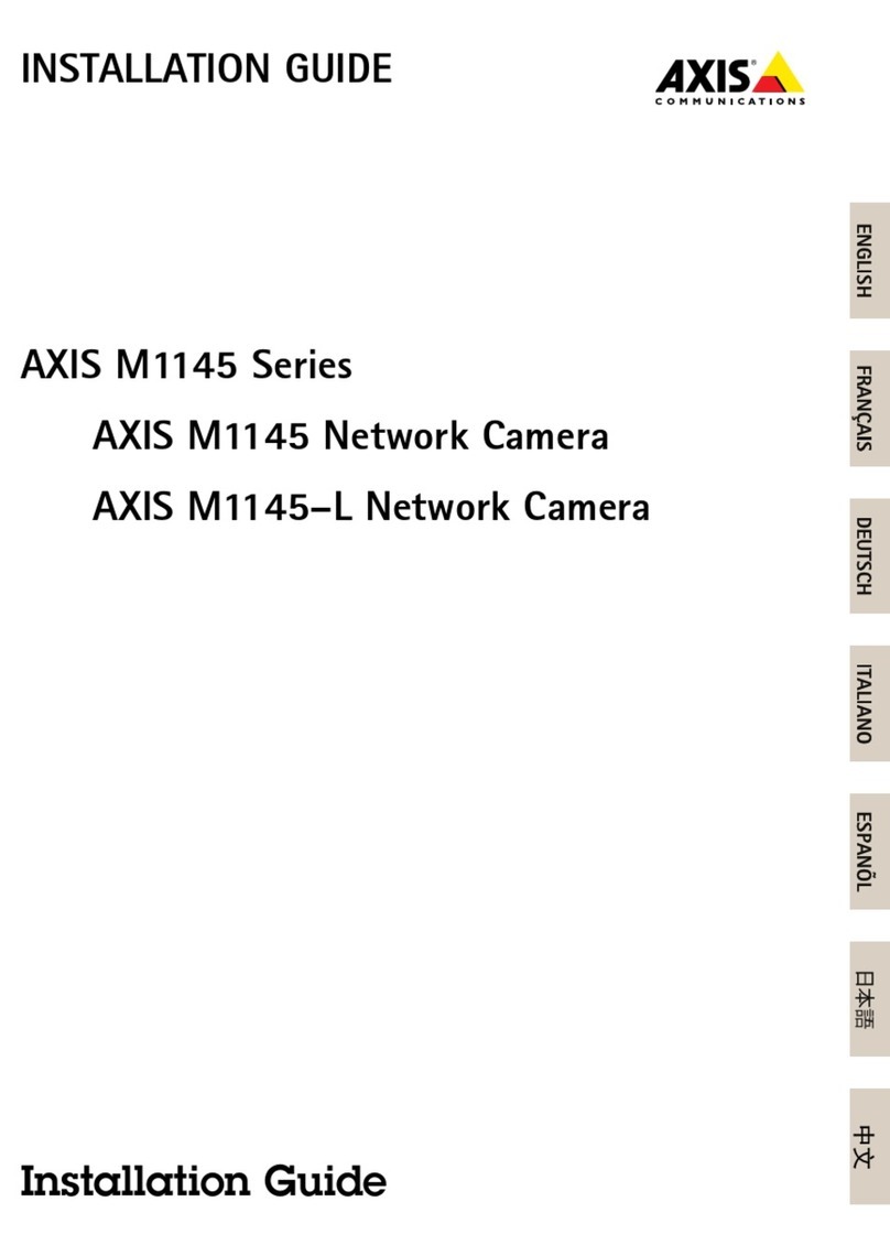 Axis M1145 installation guide