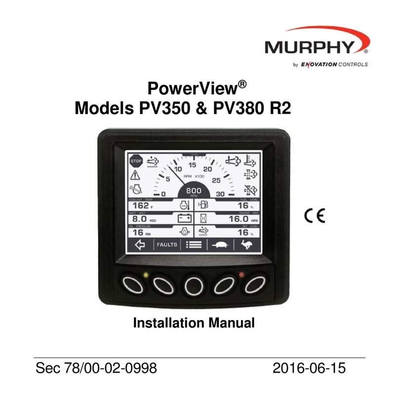 Murphy powerview pv350 r2 User manual