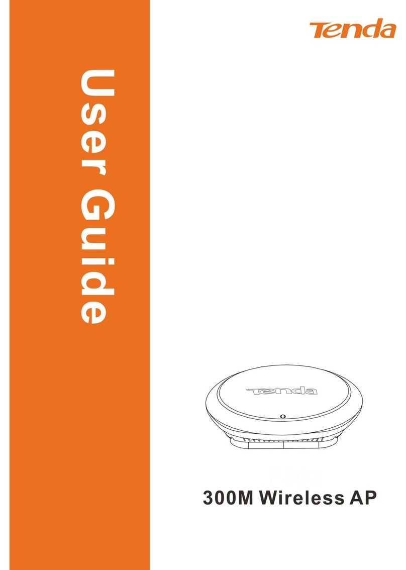 Tenda teg2124t User manual