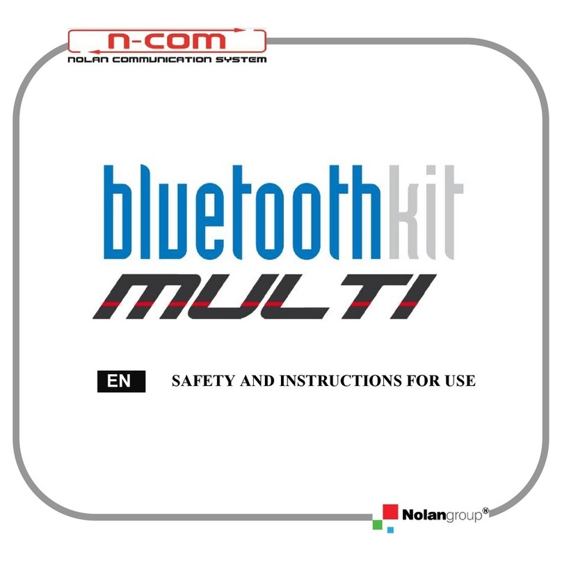 N-Com bluetooth kit multi User manual