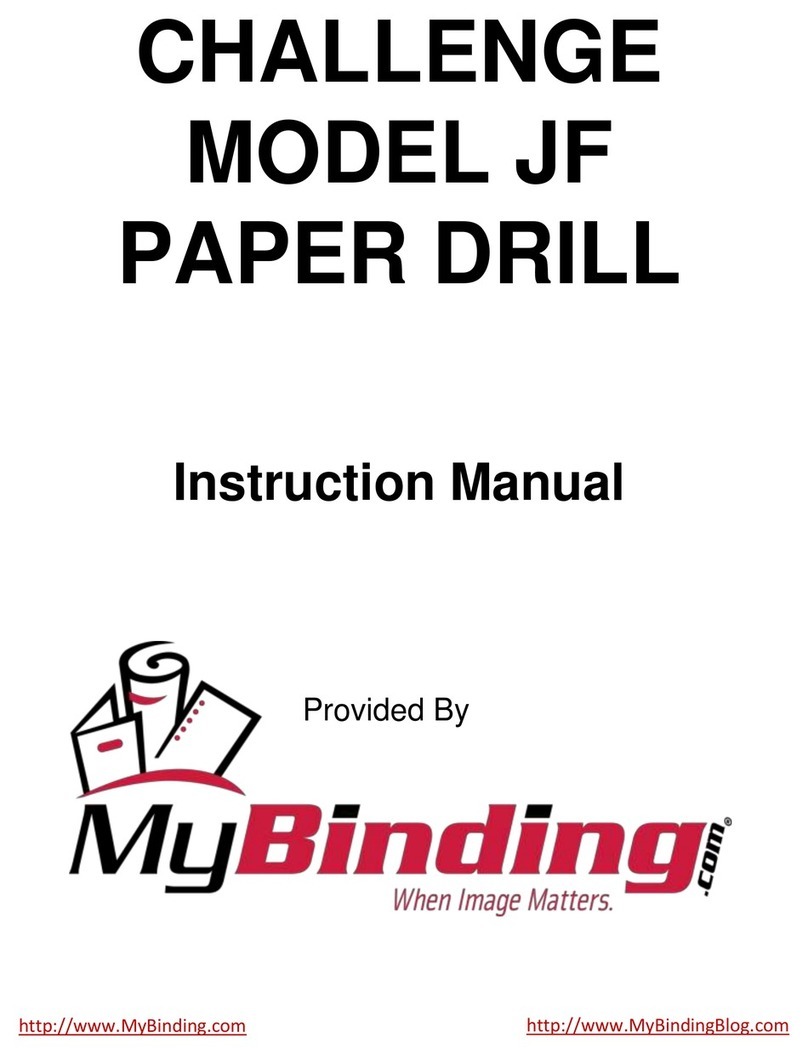 Challenge JF User manual Challenge JF User manual