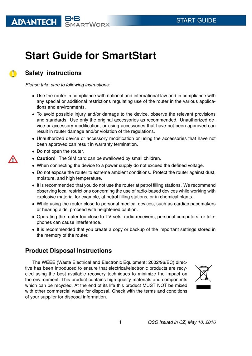 Advantech SmartStart Guide Advantech SmartStart Guide