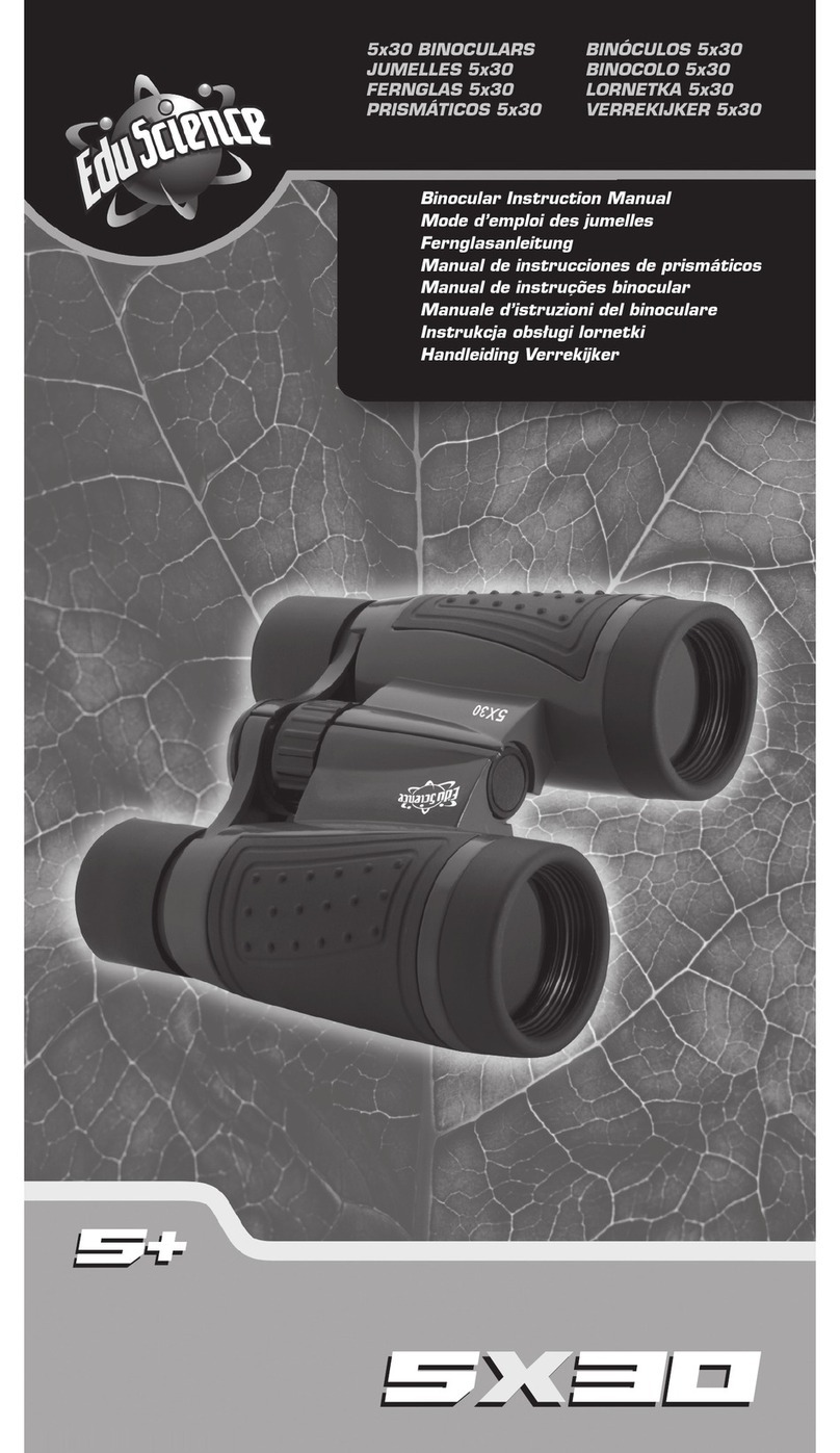 Edu Science 5x30 BINOCULARS instruction manual
