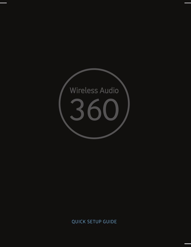 Samsung WAM5500 Quick setup guide