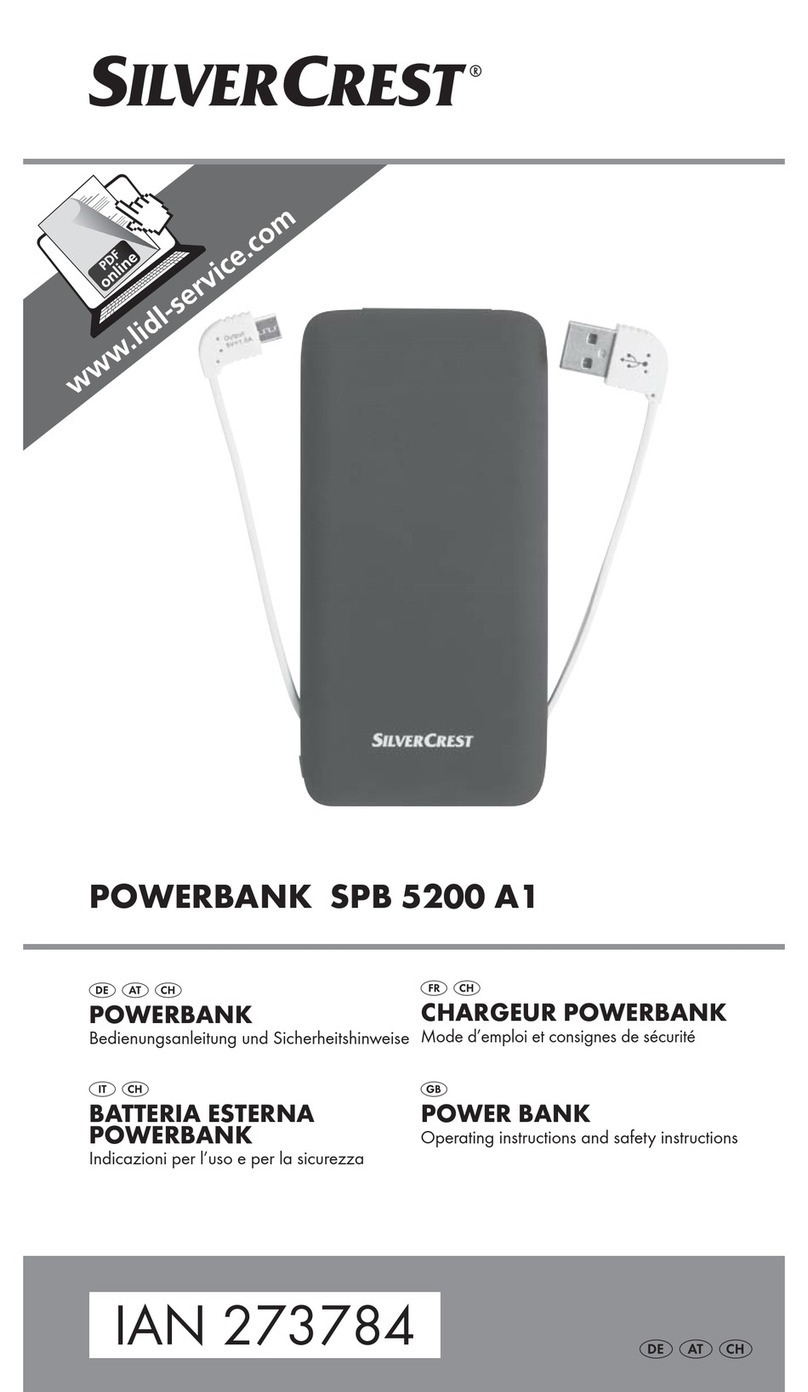 Silvercrest SPB 5200 A1 Product information sheet Silvercrest SPB 5200 A1 Product information sheet