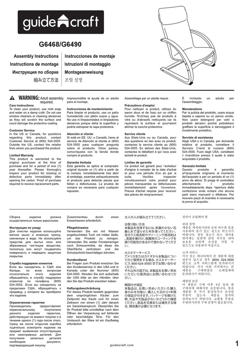 guide craft G6468 User manual guide craft G6468 User manual