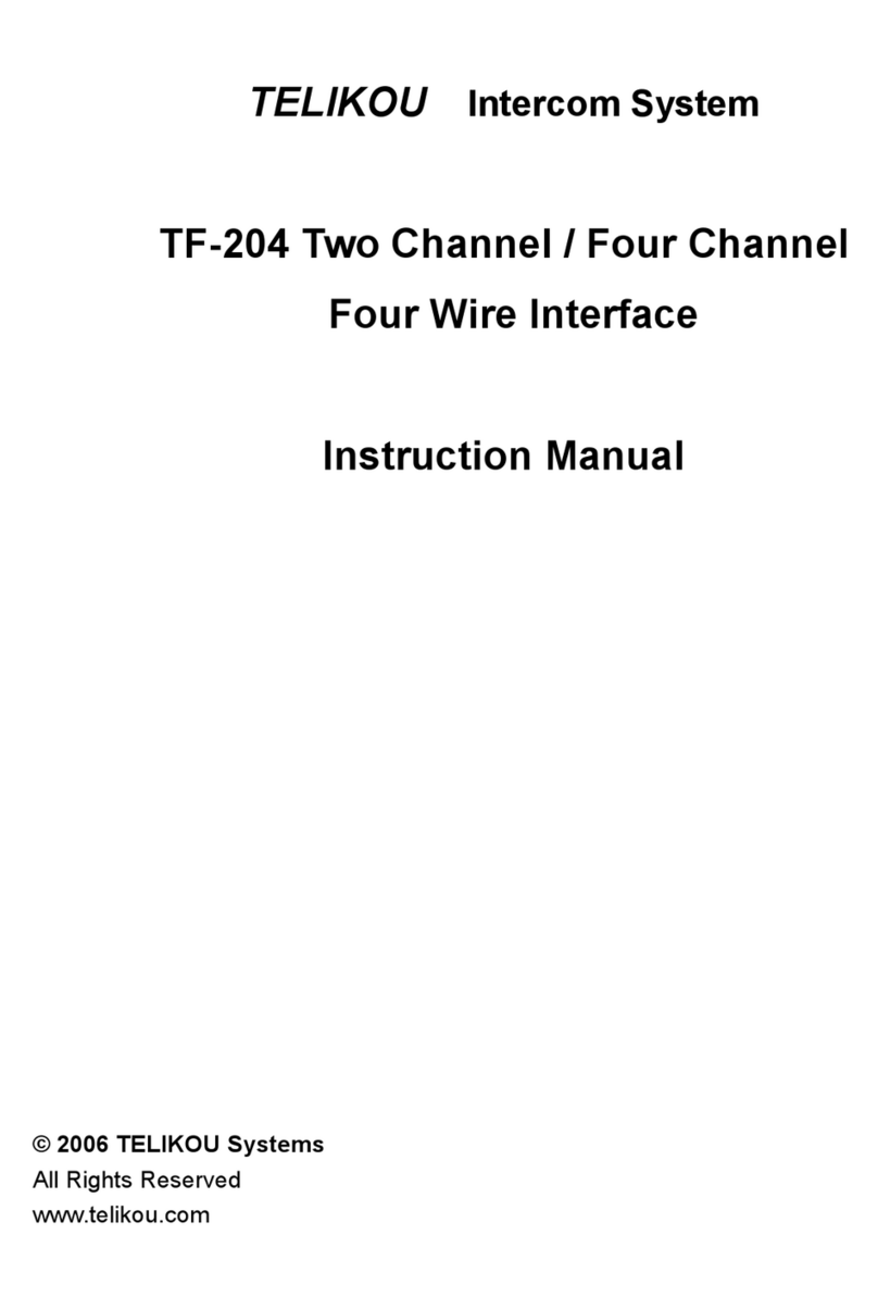 Telikou TF-204 User manual