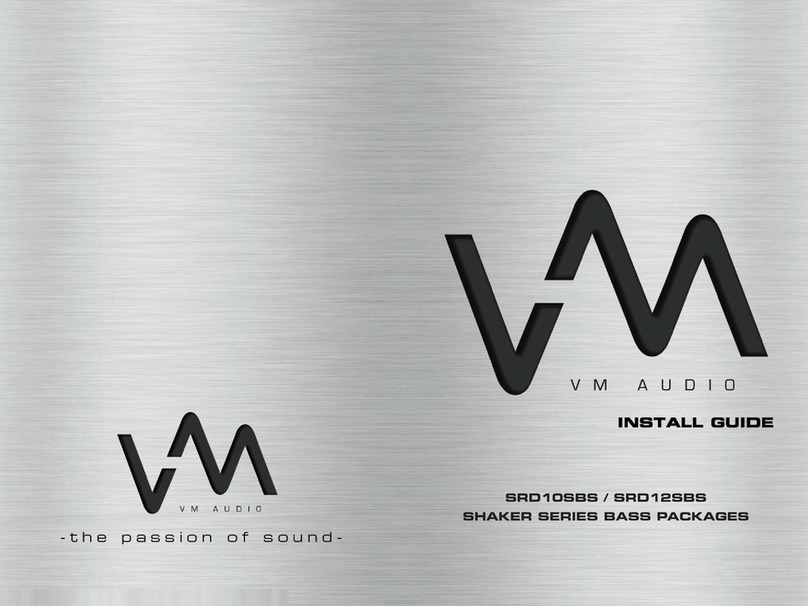 VM Audio SRD10SBS install guide