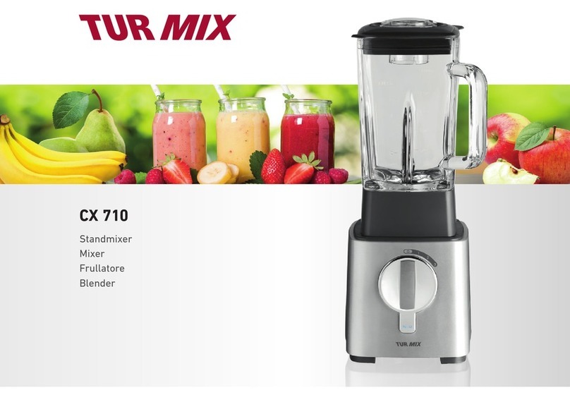 TUR MIX CX 710 User manual