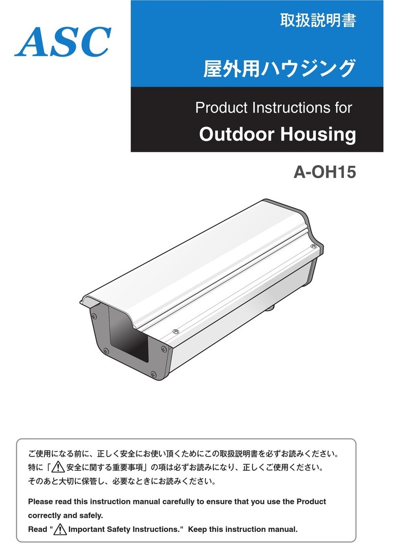 ASC A-OH15 instruction manual