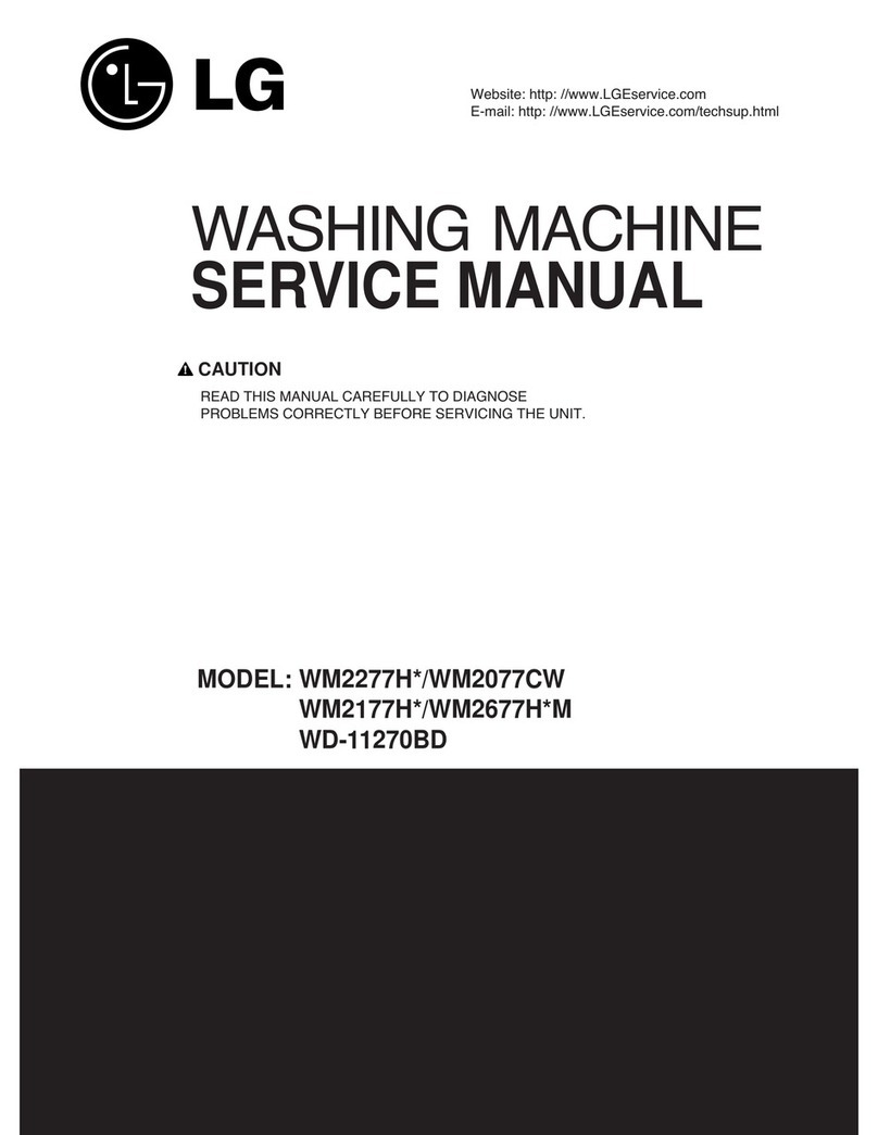 LG WM2277H Series Service manual
