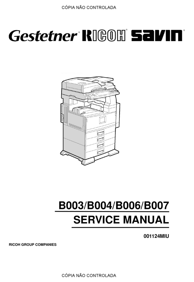 Ricoh B003 Service manual
