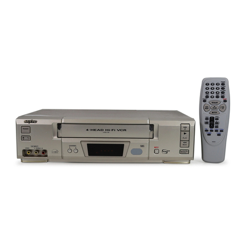 Sanyo VWM-700 instruction manual