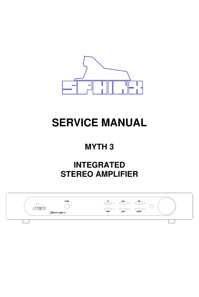 SPHINX Myth3 User manual
