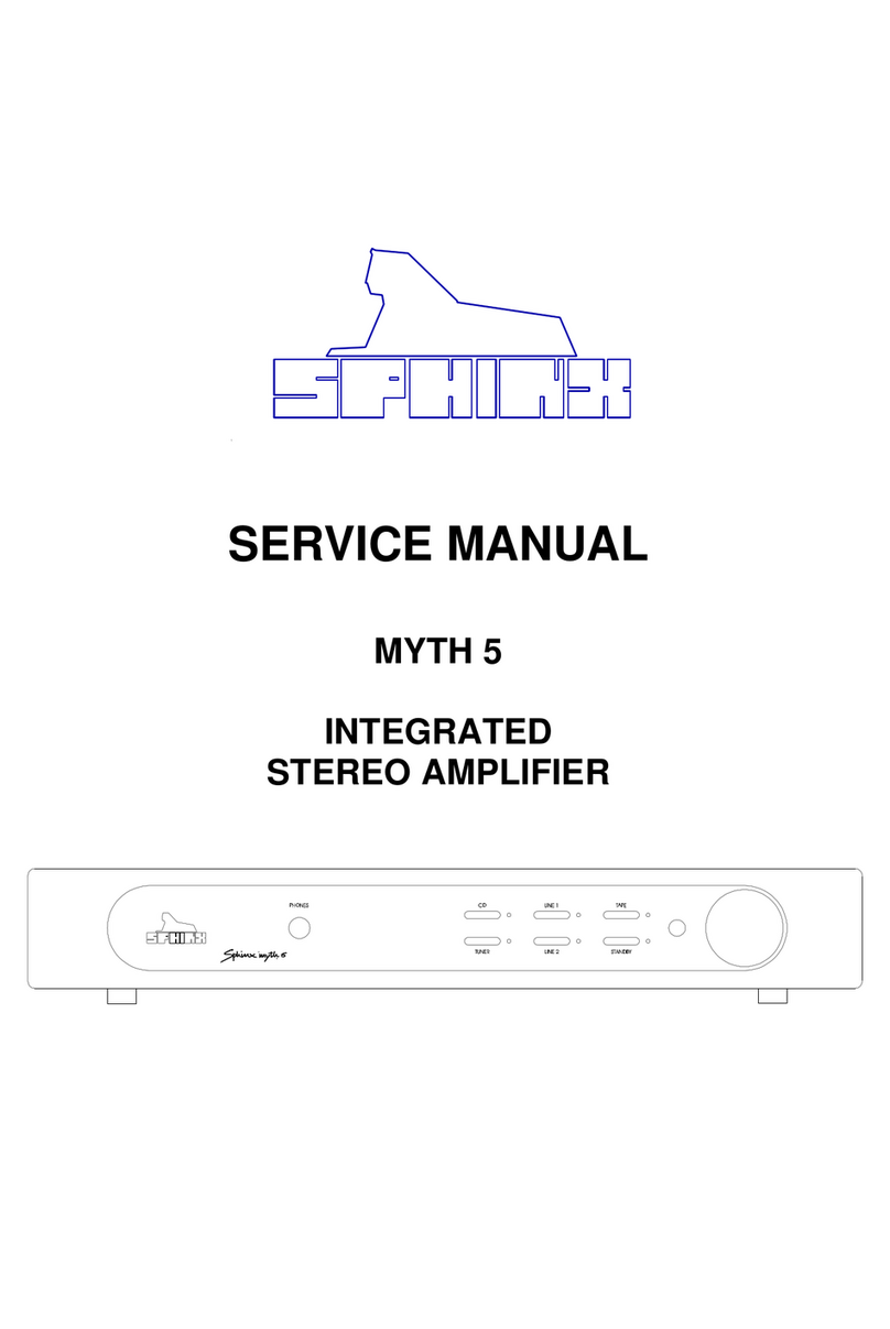 SPHINX Myth5 User manual