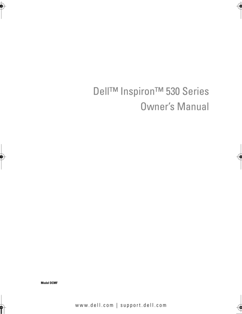 Dell Inspirion 530 SERIES User manual