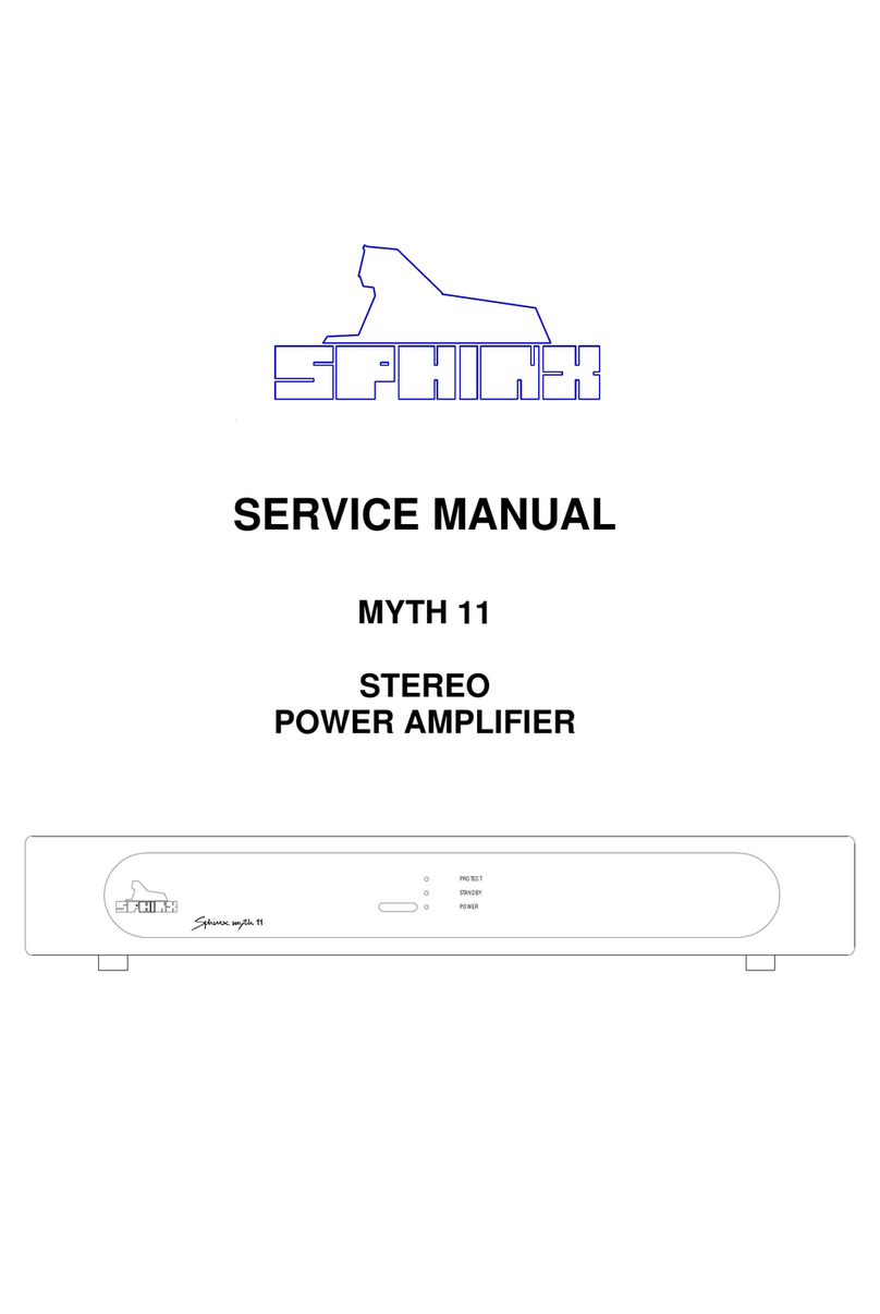 SPHINX Myth11 User manual
