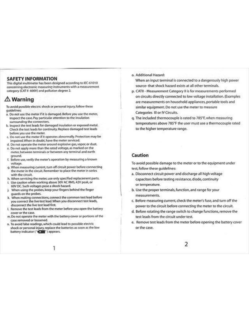 ETEK 10729 owner's manual