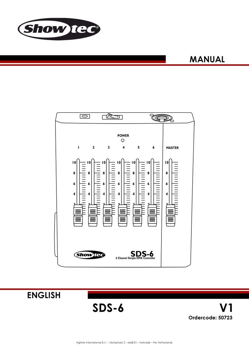 Show Tec sds-6 User manual