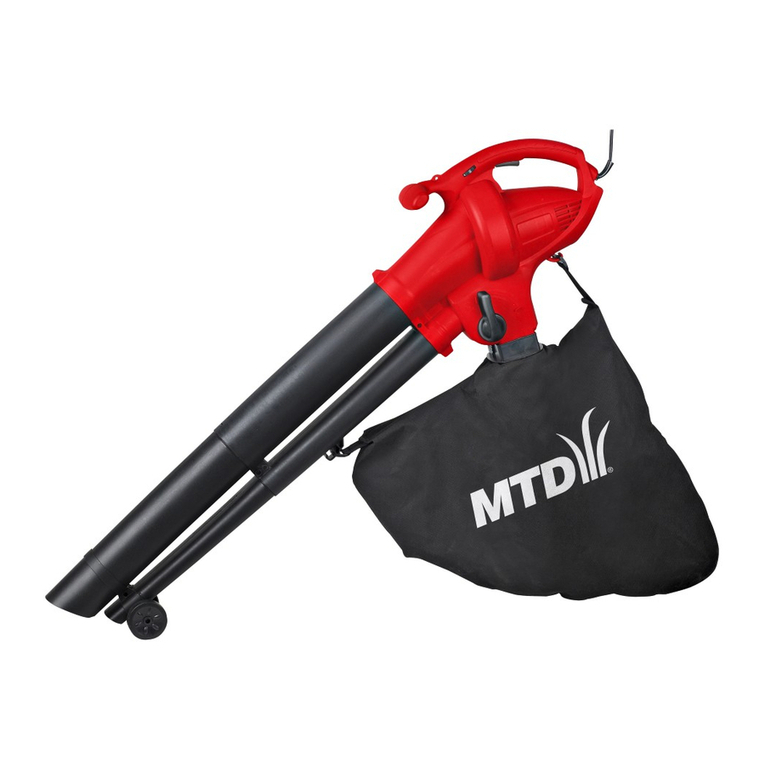 MTD BVT 2500E operating instructions MTD BVT 2500E operating instructions