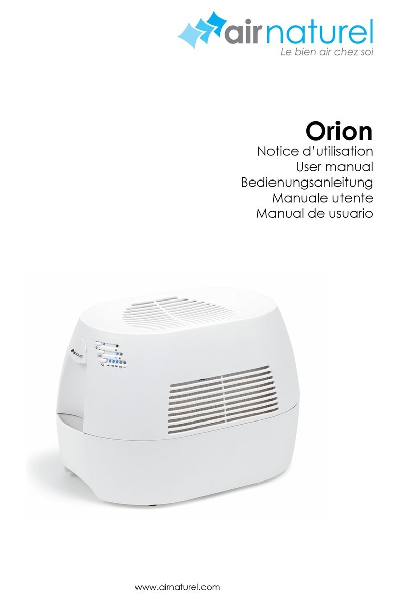 Air Naturel Orion user manual