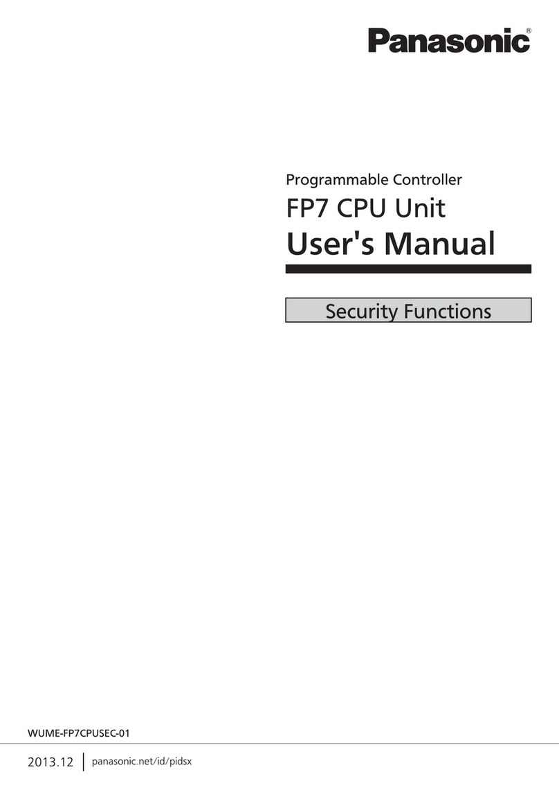 Panasonic FP7 Series user manual