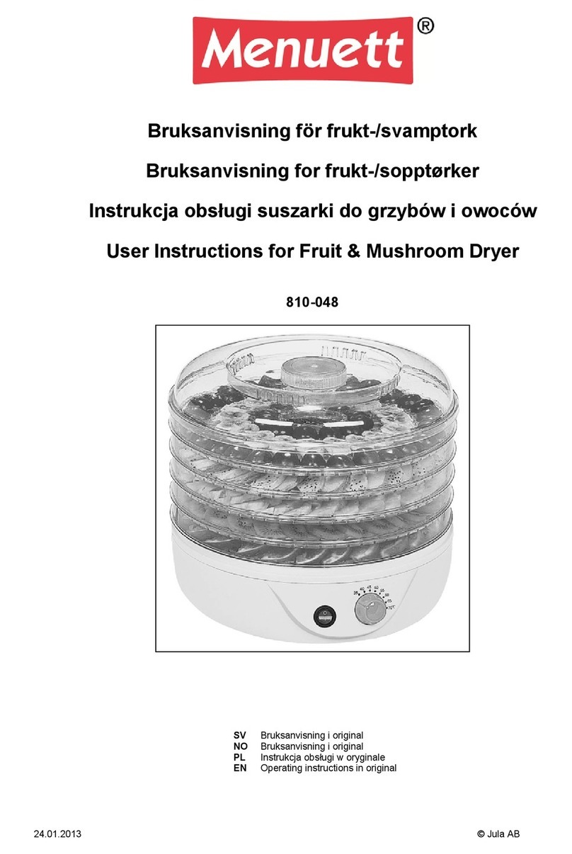 Menuett 810-048 User instructions Menuett 810-048 User instructions