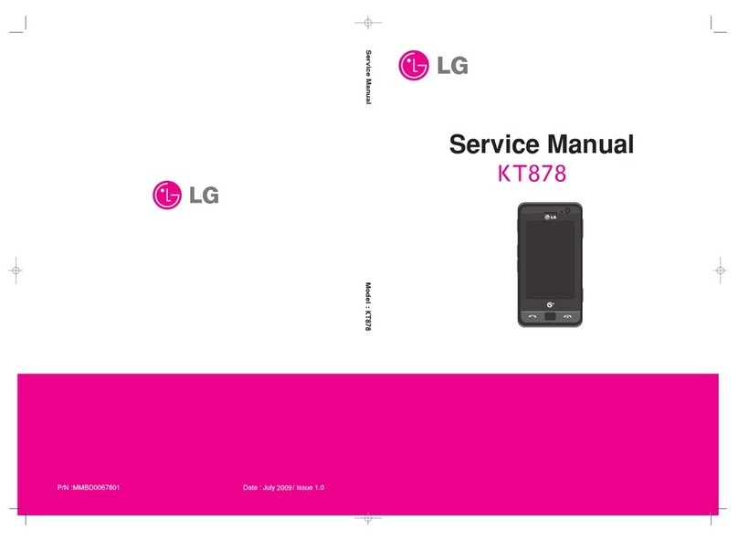 LG KT878 User manual