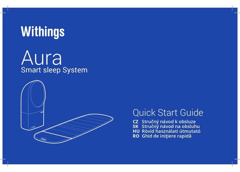 Withings Aura quick start guide