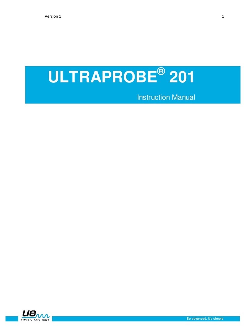 UE Systems ULTRAPROBE 201 instruction manual