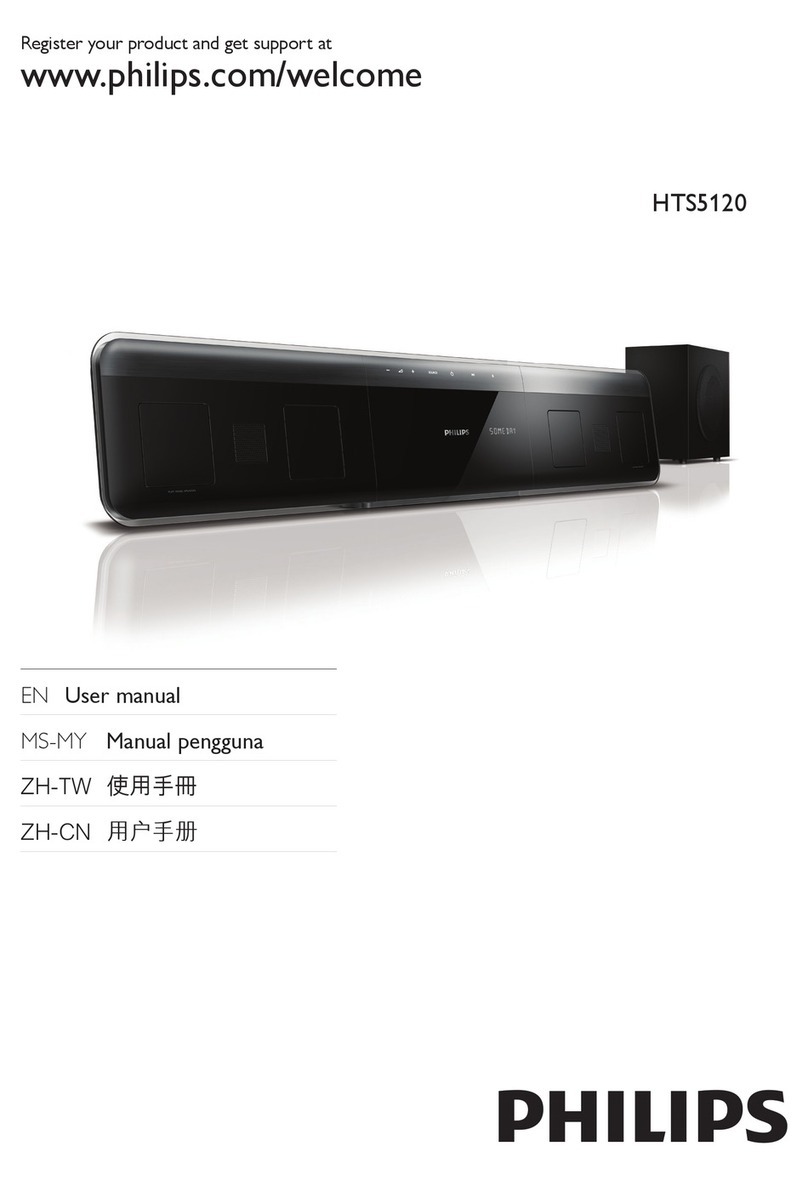 Philips HTS5120 User manual
