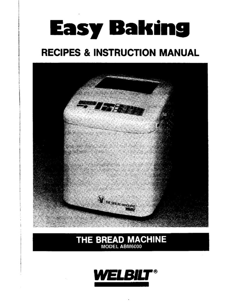 Welbilt EASY BAKING ABM6000 User manual