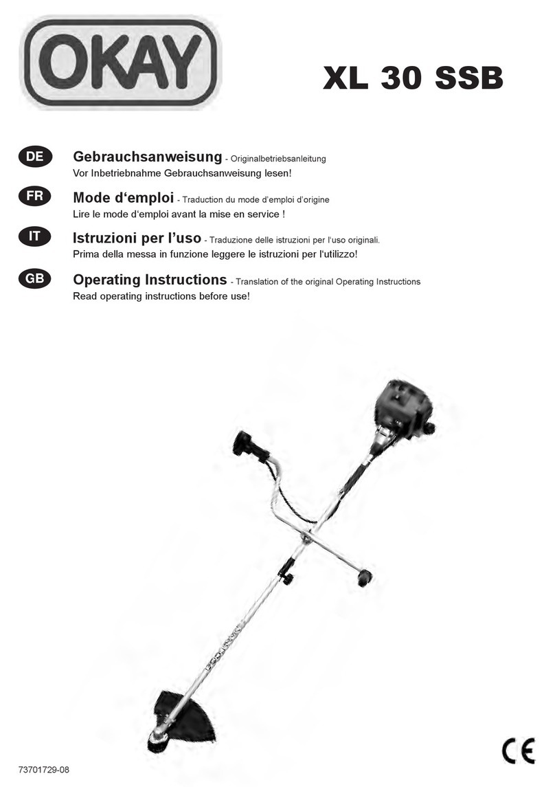 Okay XL 30 SSB operating instructions