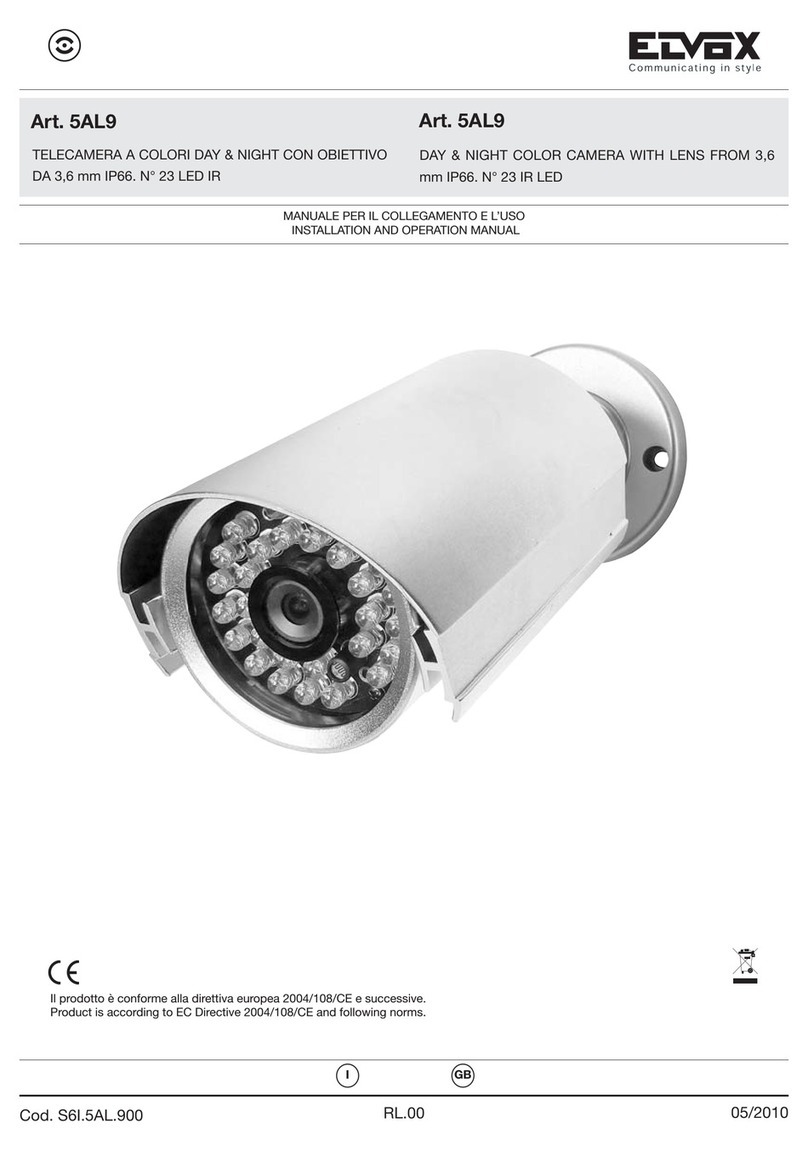 ETVAX 5al9 Installation and operation manual