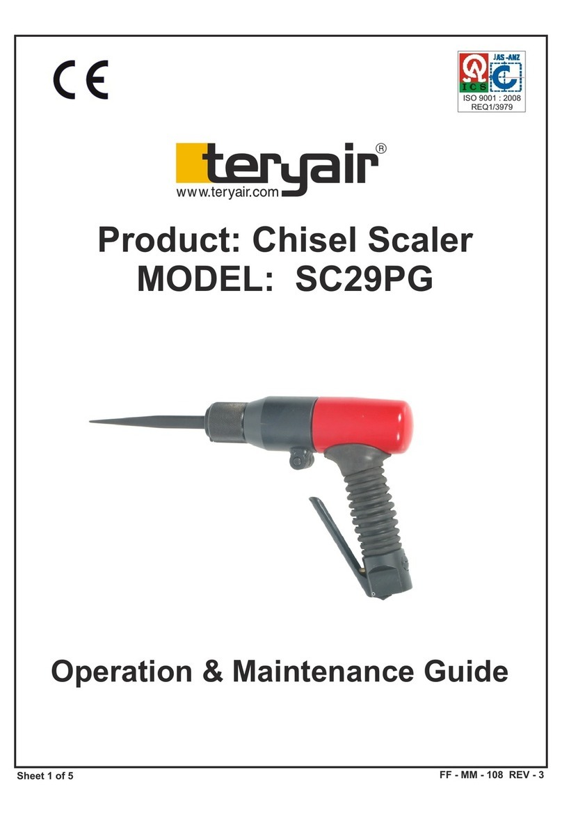 Teryair SC29PG Operating manual