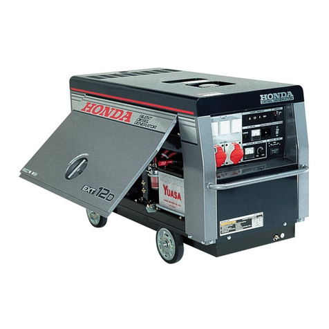 Honda EXT12D Maintenance manual
