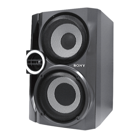 Sony SS-RG60 Service manual