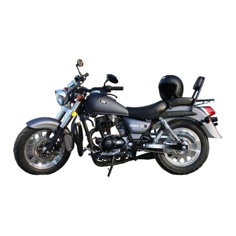 motorini BOMBER 125cc user manual