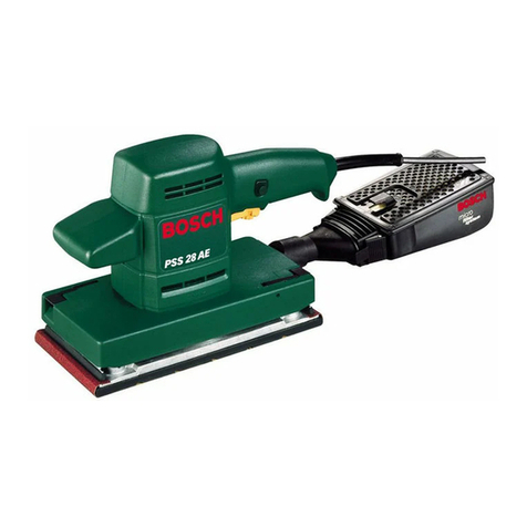 Bosch PSS 28 A User manual